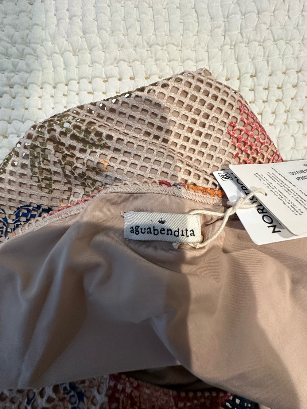 Agua Bentida Tock Fiore Cover-Up Skirt - Picture 9 of 10